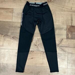 Bracelayer Men’s Size M KX2 Alpine Black Base Layer Compression Cycling Pants